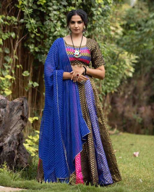GRTN 8069 SILK Lehenga choli wholesale suppliers in Pune - wholesale export